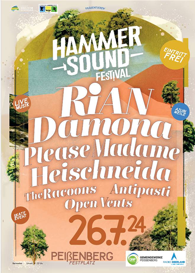 Hammersound Festival Plakat 2024